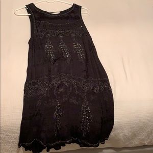 Free People beaded shift dress